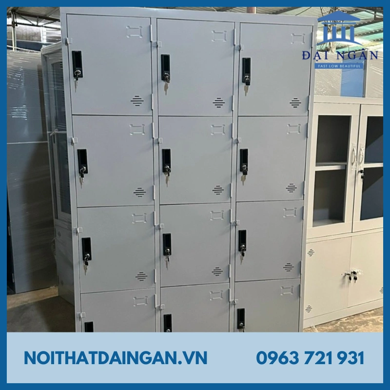 Tủ locker Đà Nẵng 12 ngăn giá rẻ nhất