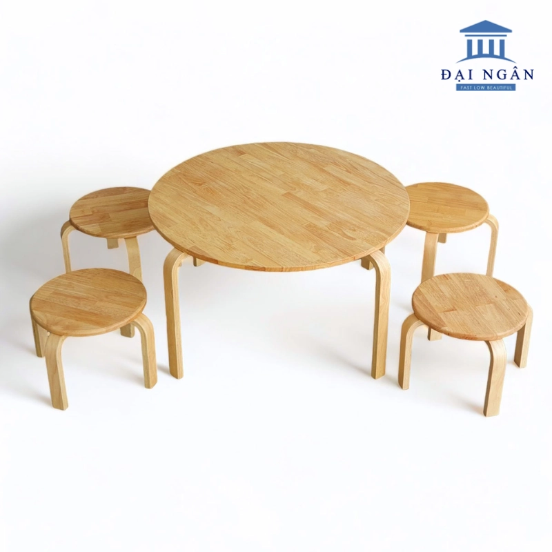 Bàn ghế góc đọc sách mầm non