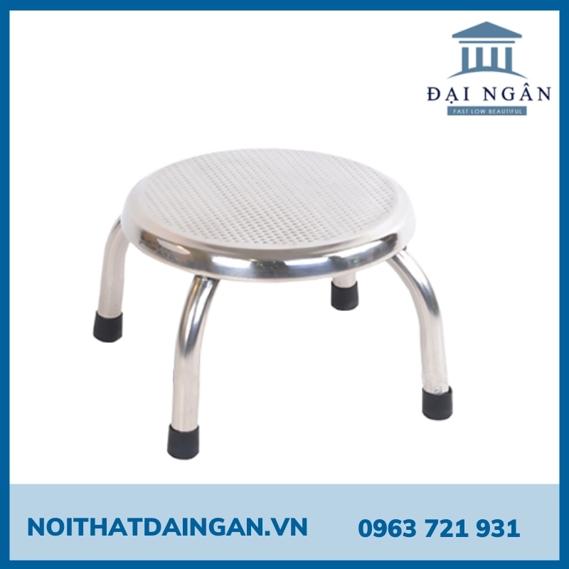 ghế tròn inox