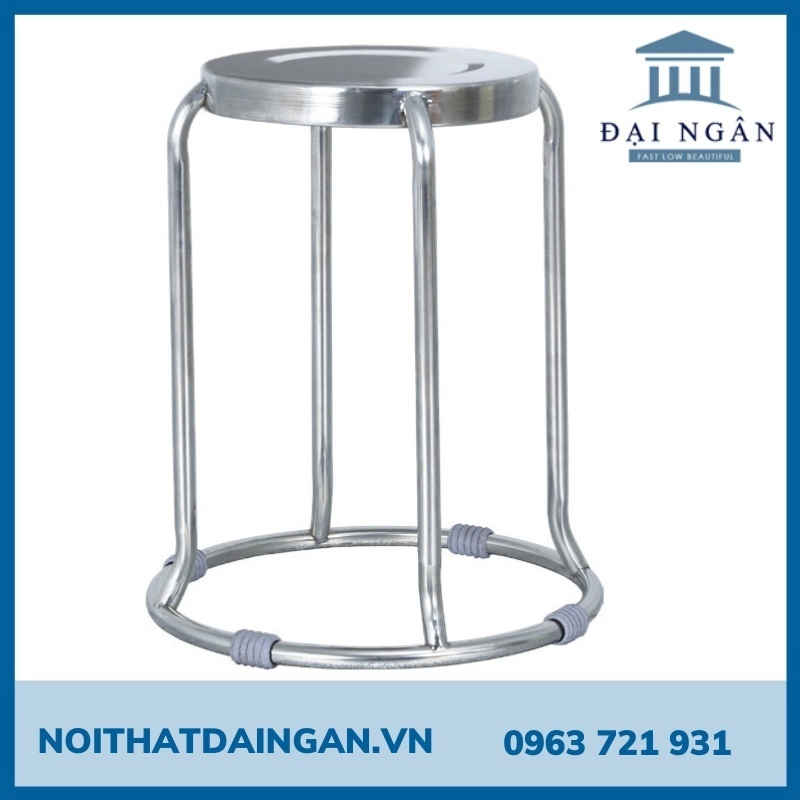 giá ghế inox tròn