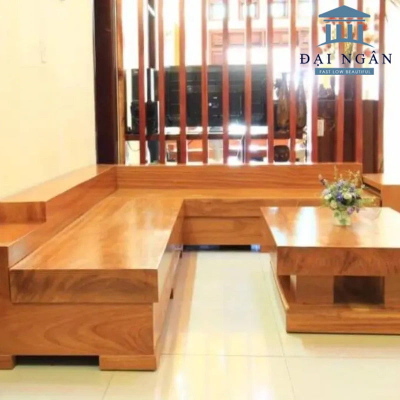 kích thước bàn ghế gỗ nguyên khối