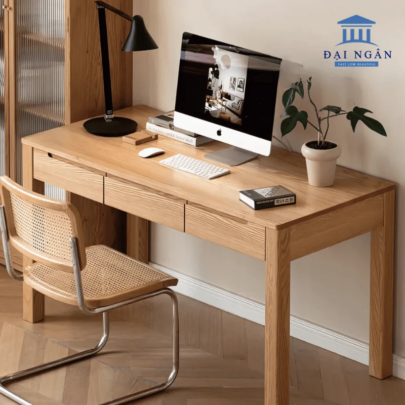 bàn học gỗ sồi nga