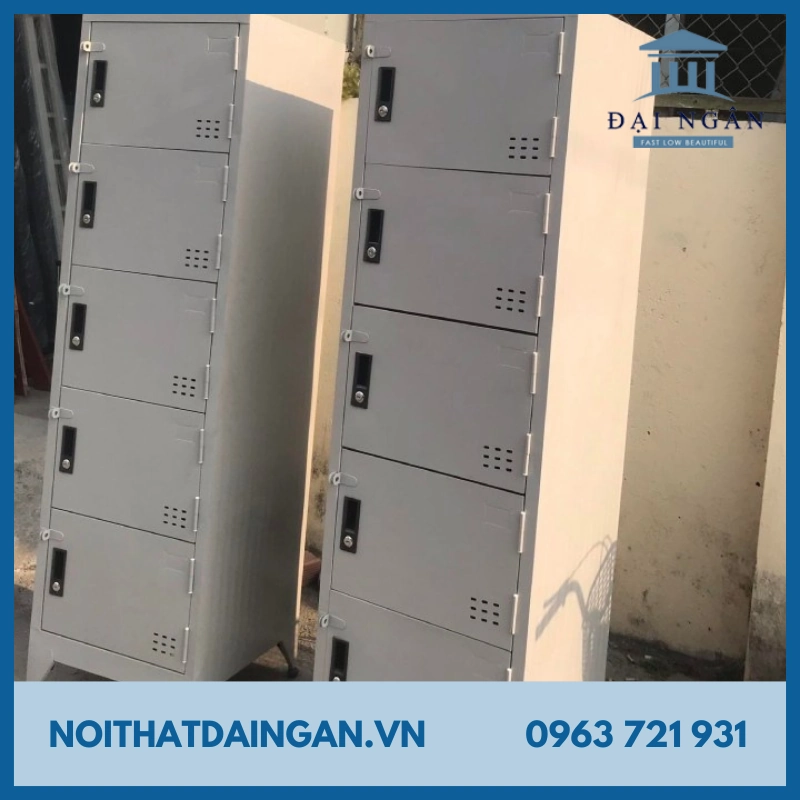 tủ sắt locker Bắc Ninh 5 ngăn đẹp nhất