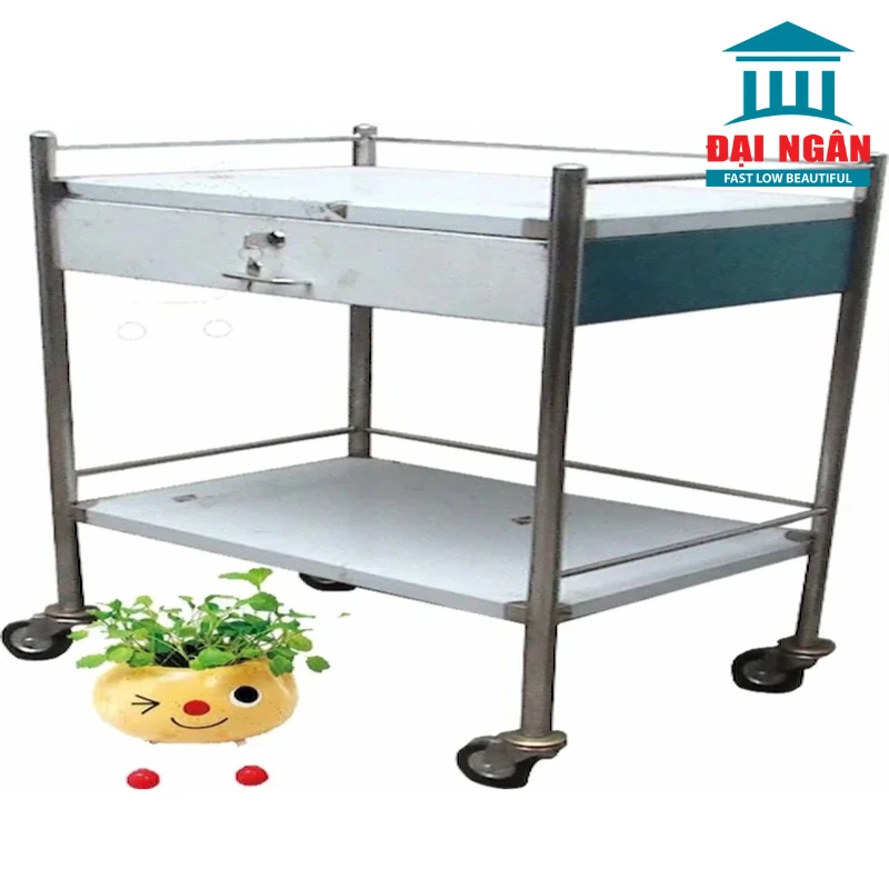 Bàn tiêm inox có ngăn kéo