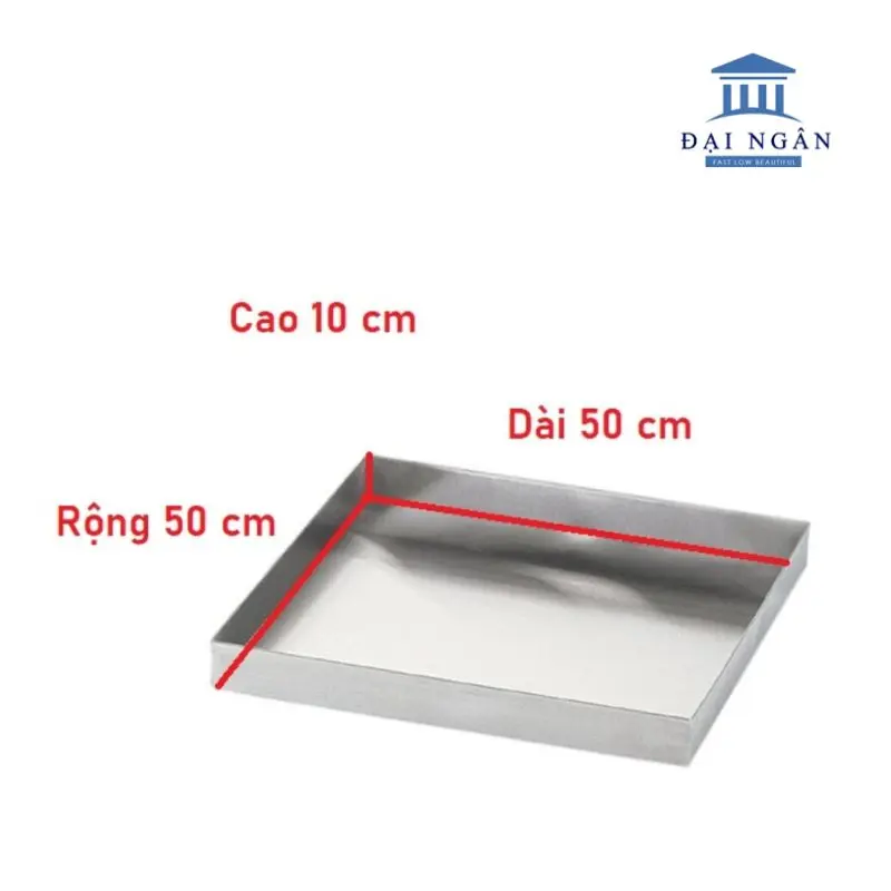 khay chống tràn inox