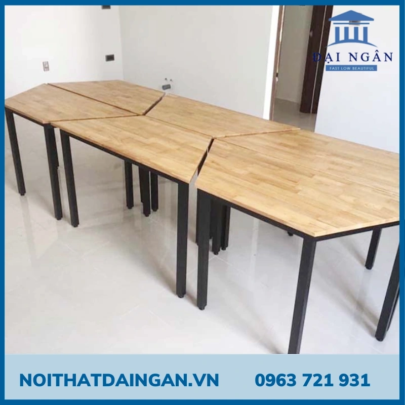 Bàn ghế góc ghép mầm non 