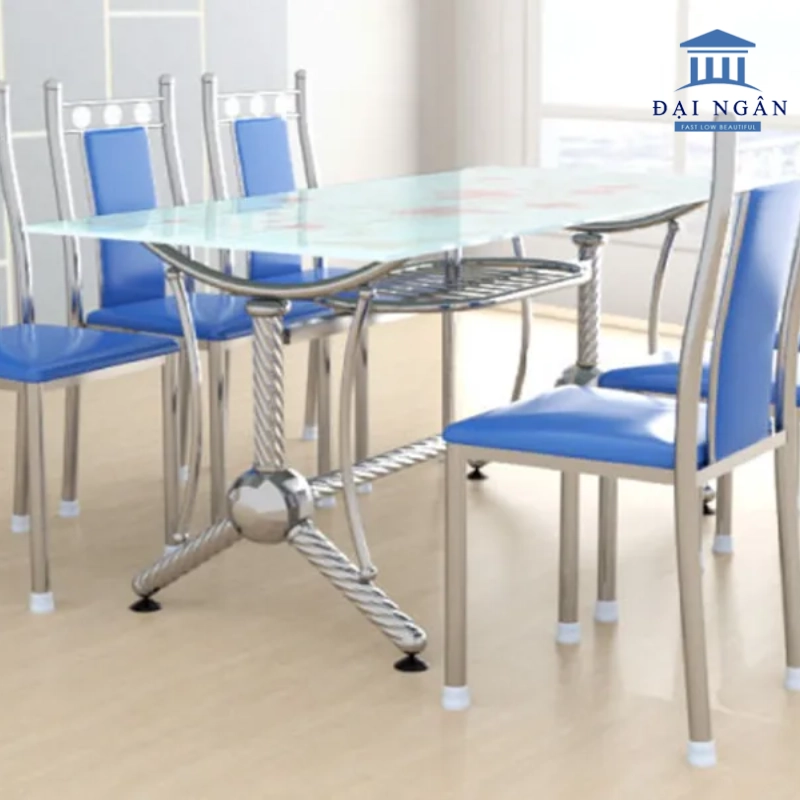 Bộ bàn ghế inox phòng khách