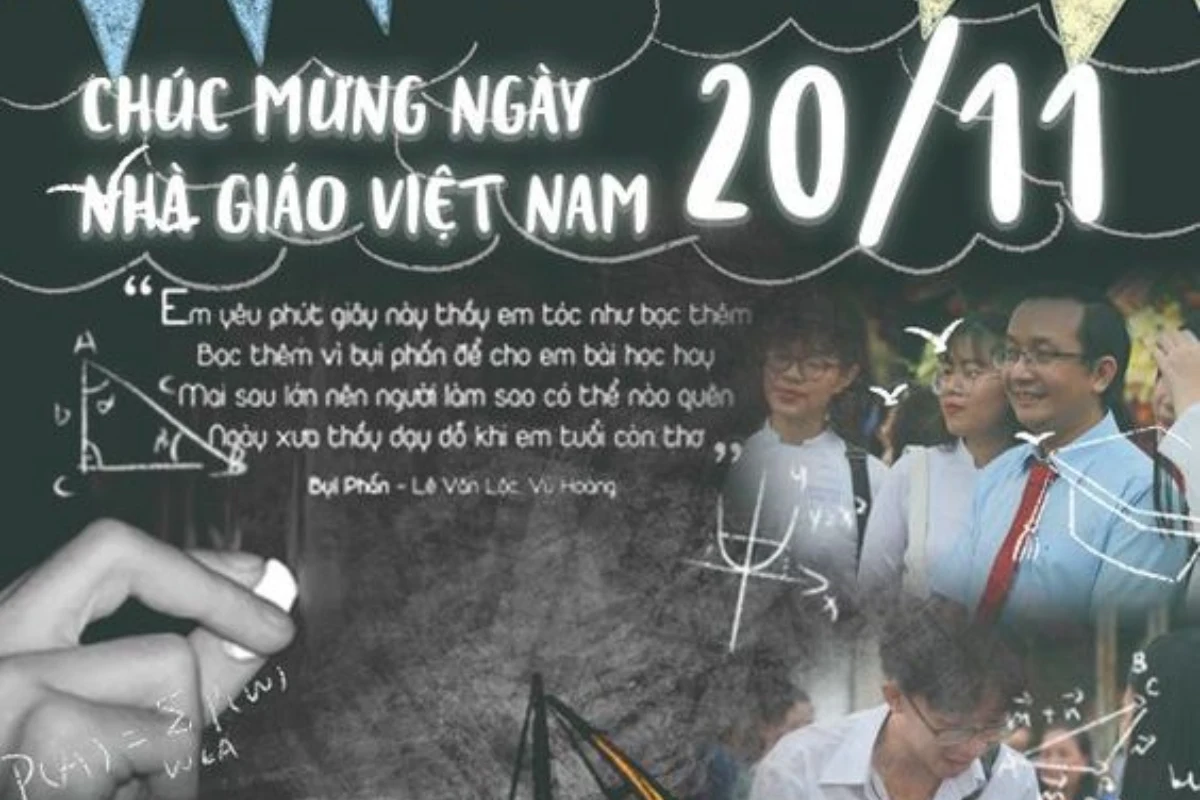 gợi ý trang trí bảng 20 11 được lựa chọn nhiều nhất