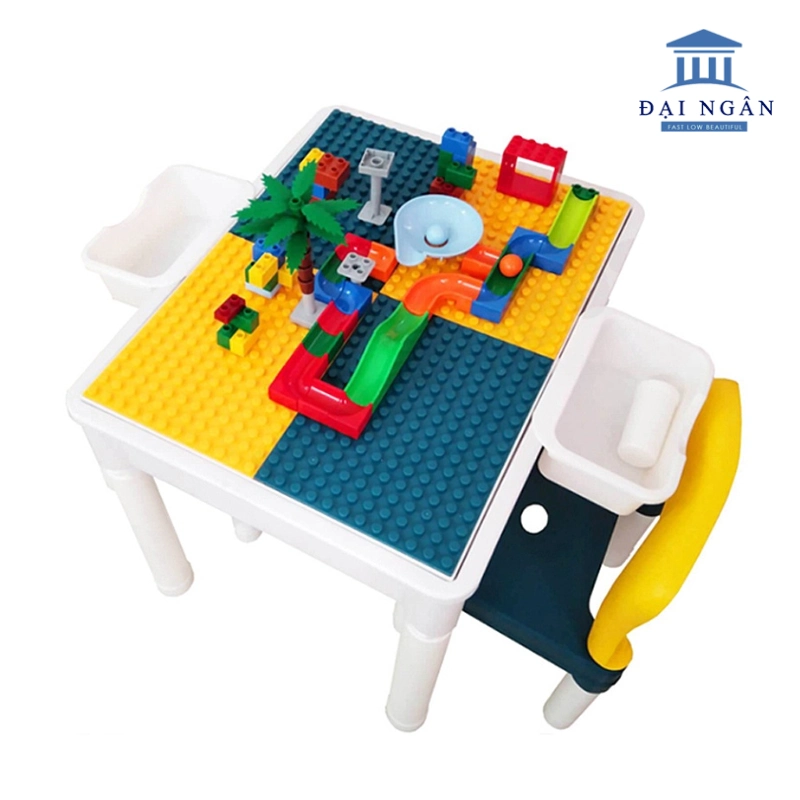 bộ bàn ghế lego cho bé