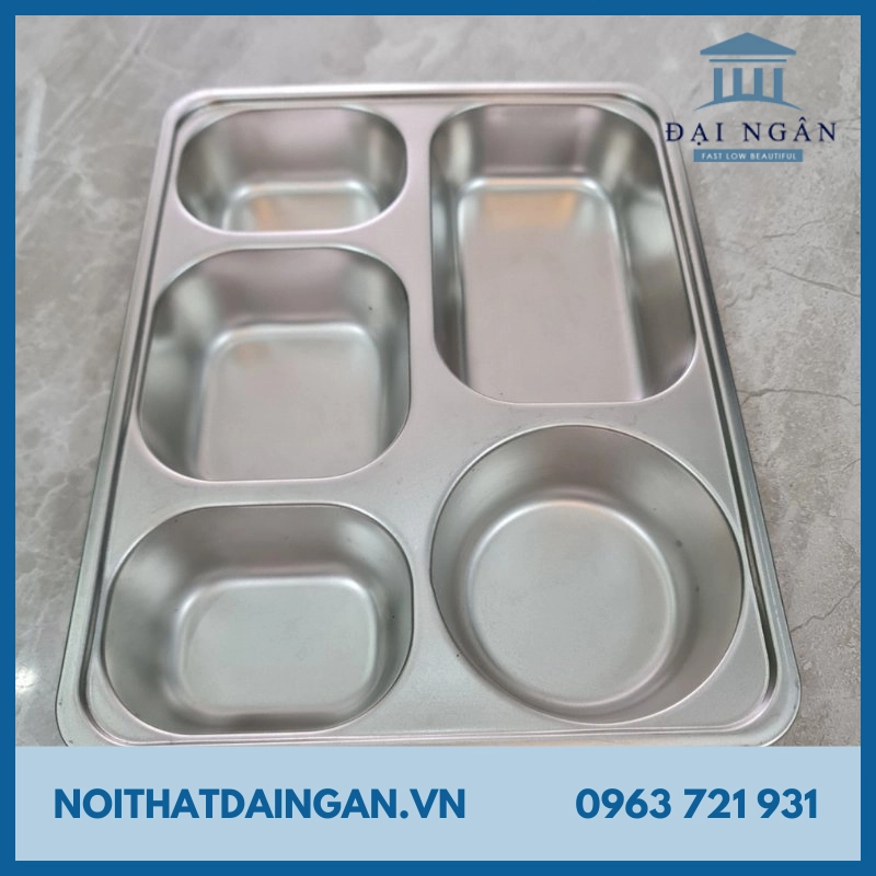 Mẫu khay ăn cơm inox giá tốt nhất