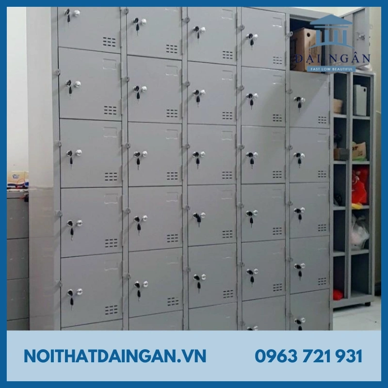 tủ locker sắt 30 ngăn