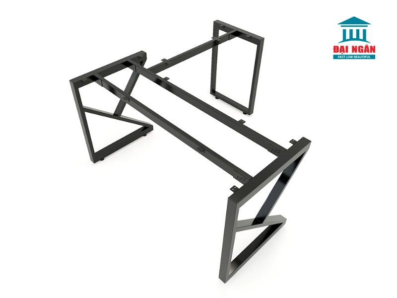chân bàn xếp inox