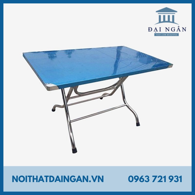 ứng dụng bàn inox chữ nhật