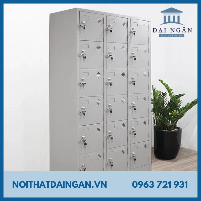 tủ locker 18 ngăn giá rẻ