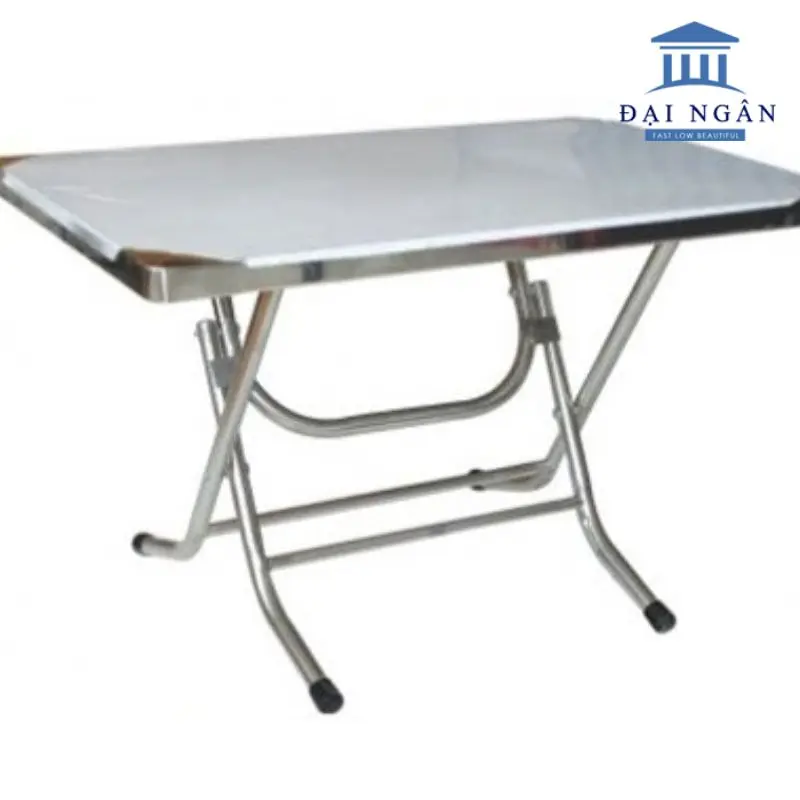 Báo giá bàn inox 60x100 giá rẻ - Gấp gọn, tiện lợi
