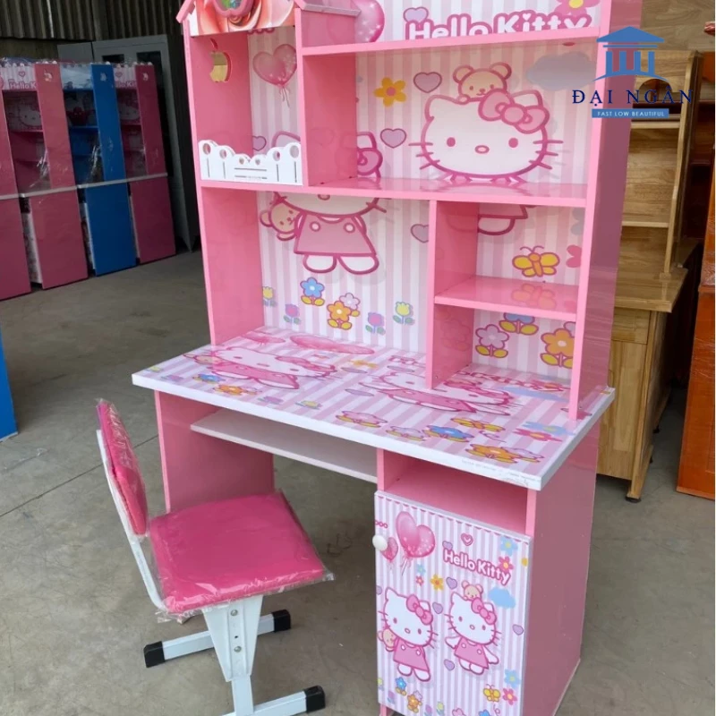 bàn học kitty cho bé bàn học kitty cho bé