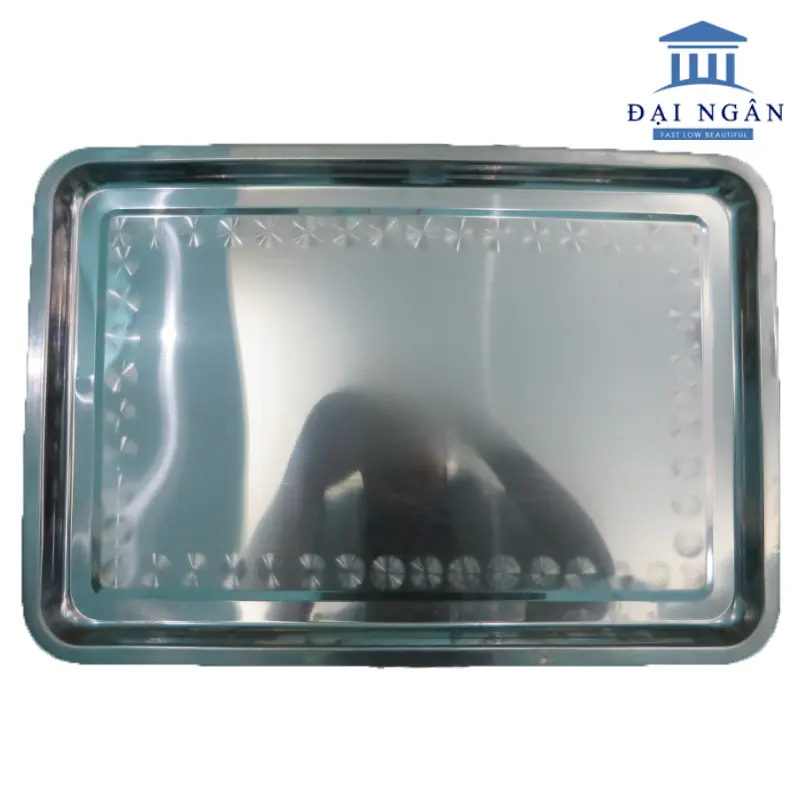 khay inox 35x50