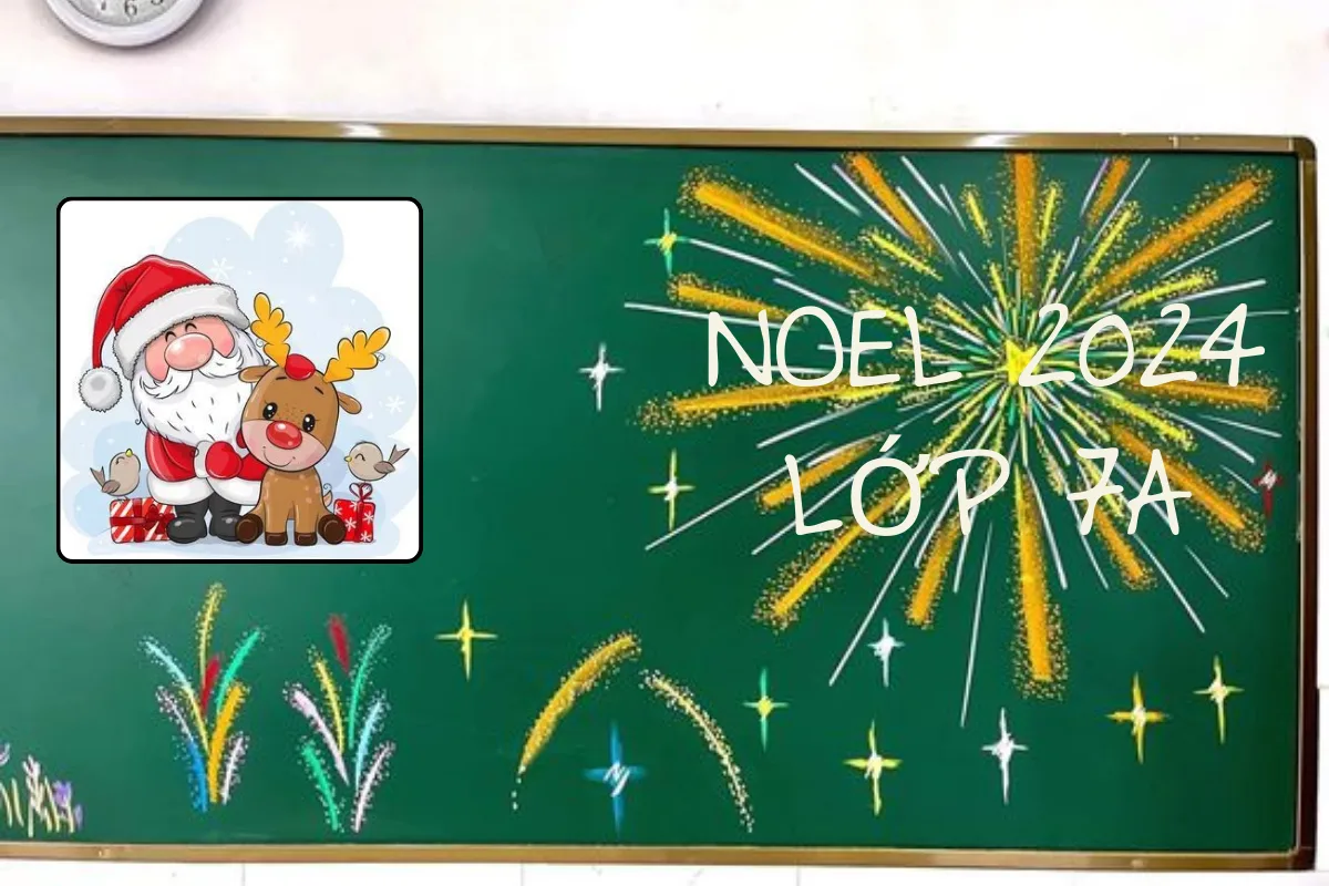 Gợi ý mẫu trang trí bảng noel được ưa chuộng nhất