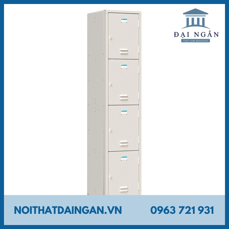 Tủ sắt locker 4 ngăn