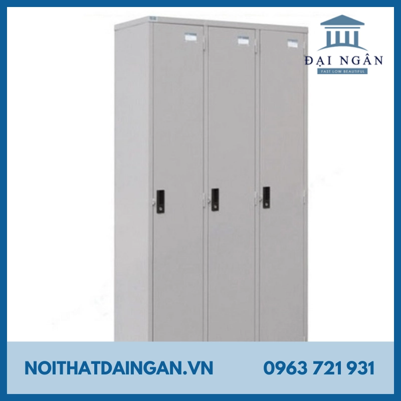 mẫu tủ locker 3 ngăn được lựa chọn nhiều nhất