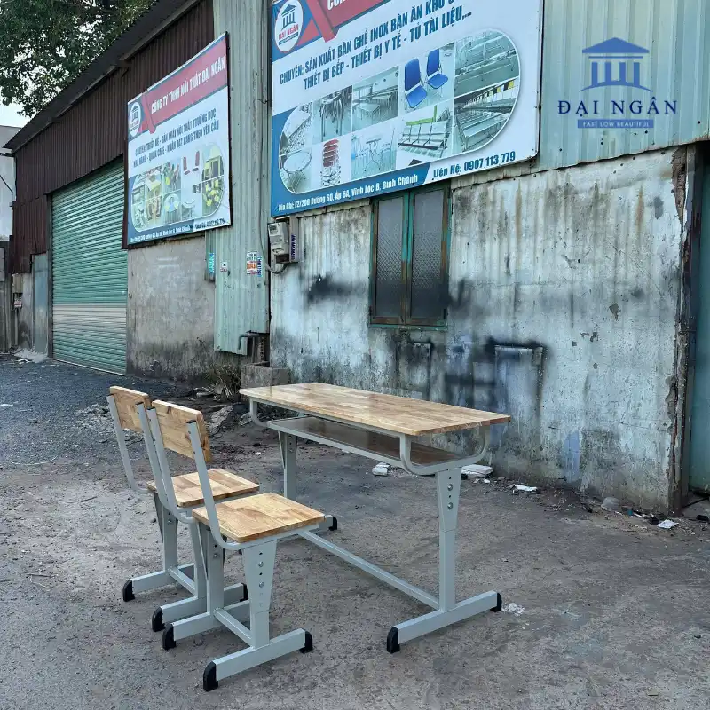 Bàn ghế học sinh tăng chỉnh