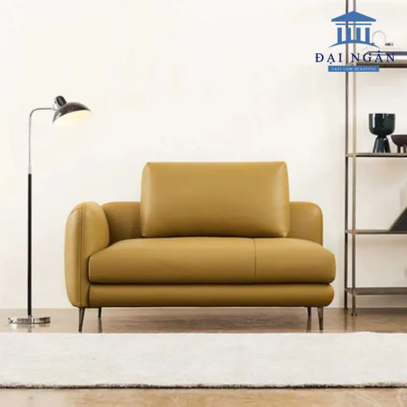 Ghế sofa đơn bọc da