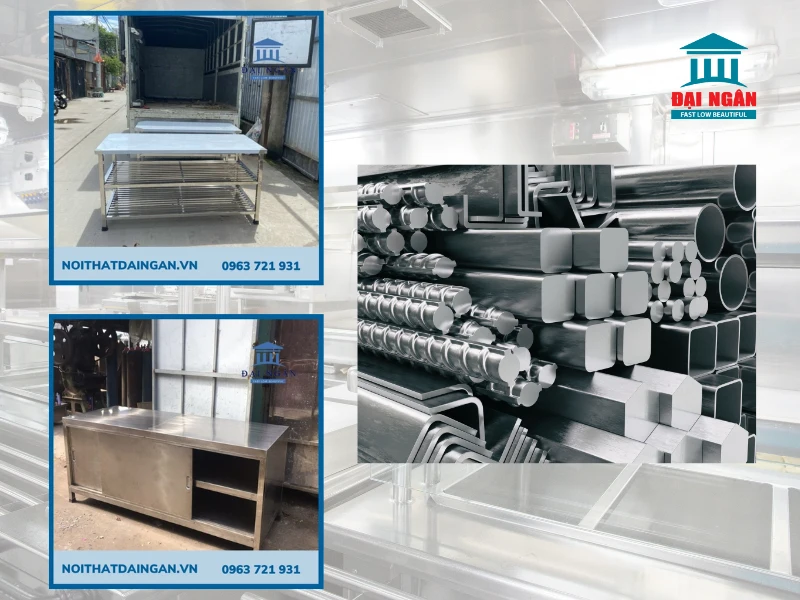 bàn inox bếp công nghiệp