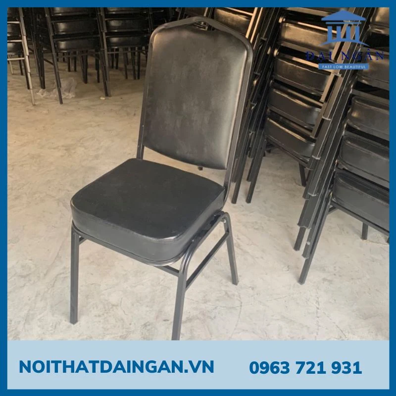 Ghế Nhà Hàng khung sắt bọc nệm GNH 03