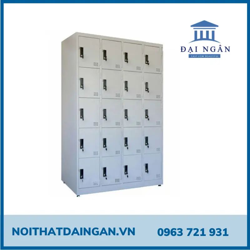 Mẫu tủ locker 20 ngăn đẹp nhất