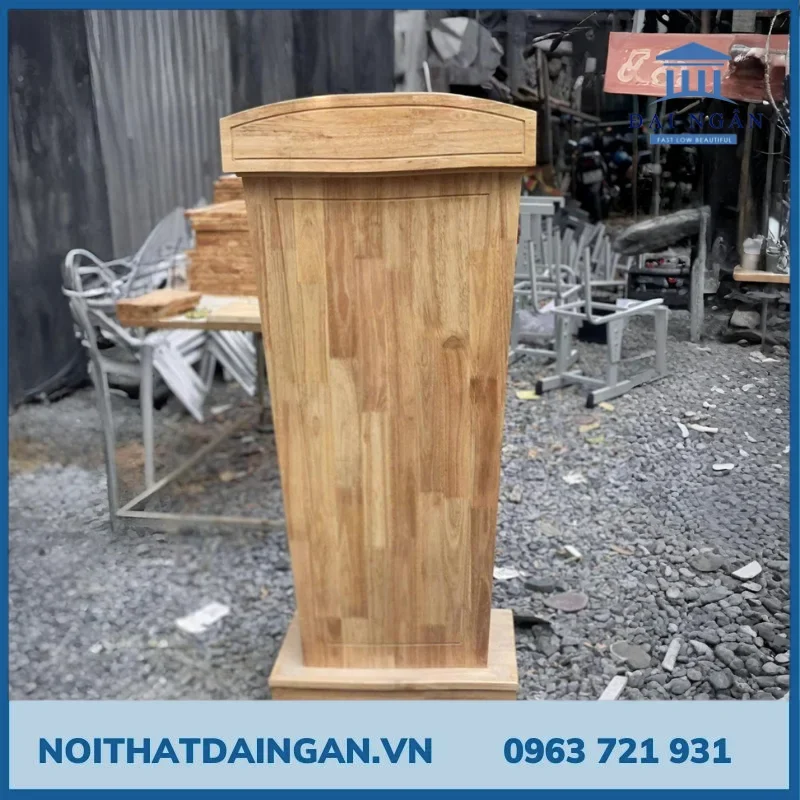 Tại sao nên mua bục phát biểu gỗ tự nhiên tại Đại Ngân