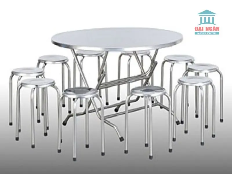 Hướng dẫn bảo quản bàn ghế inox để giữ vẻ đẹp bền lâu 