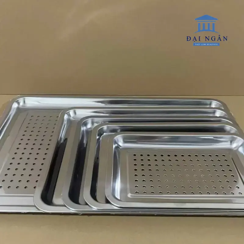khay inox có lỗ
