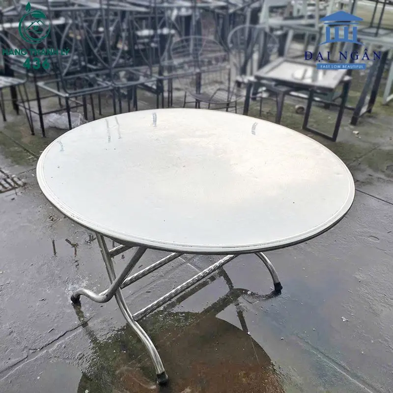Kinh nghiệm lựa chọn bàn tròn inox cũ chất lượng cao