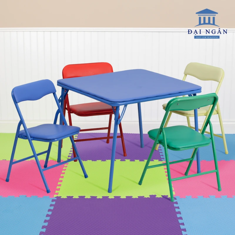 Bàn ghế góc đọc sách mầm non