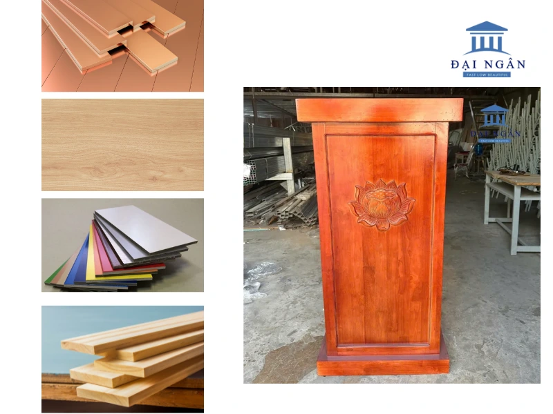 So sánh các chất liệu phổ biến của bục đặt tượng Bác Hồ