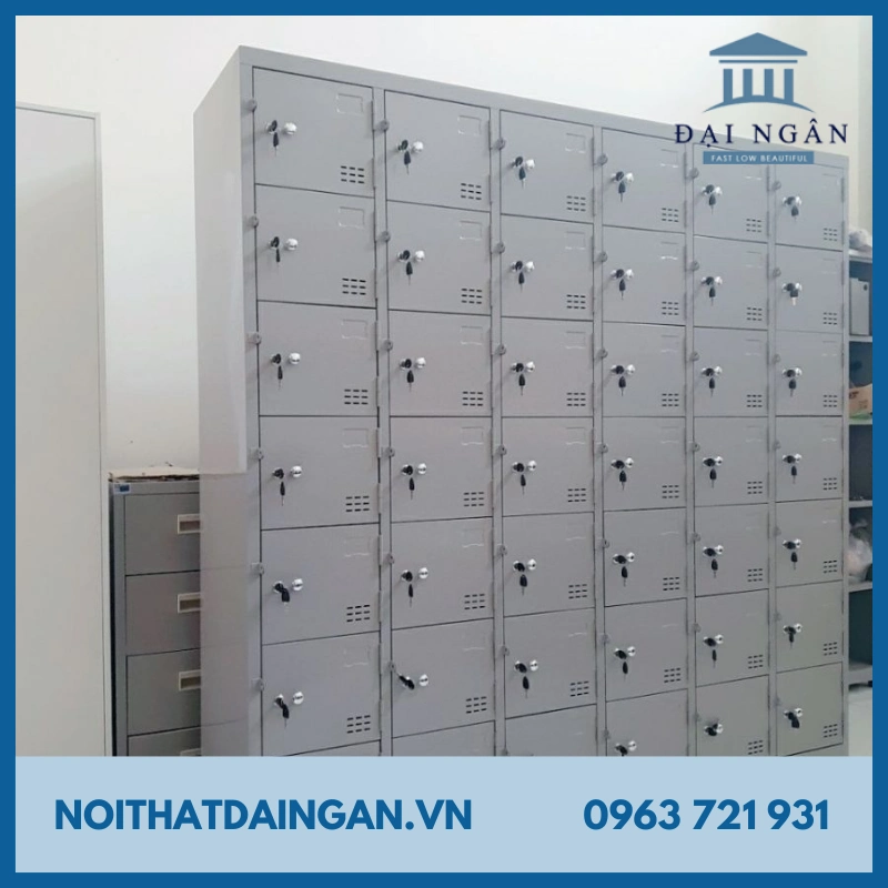 Gợi ý tủ locker 42 ngăn đẹp nhất