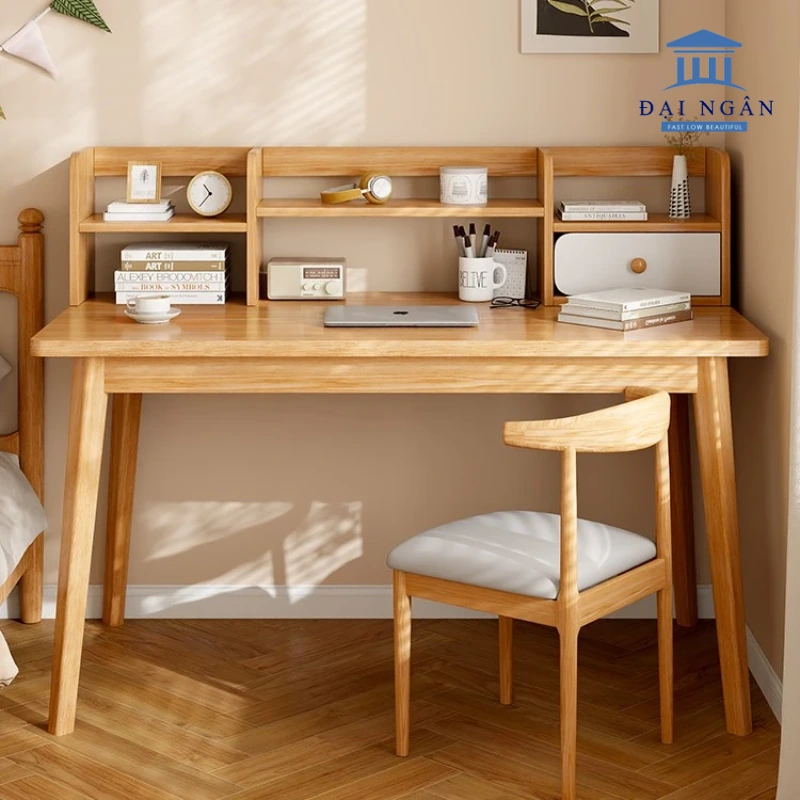 bàn gỗ ngồi học
