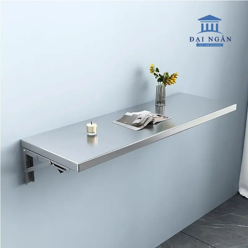 Lưu ý khi sử dụng bàn không chân gắn tường inox