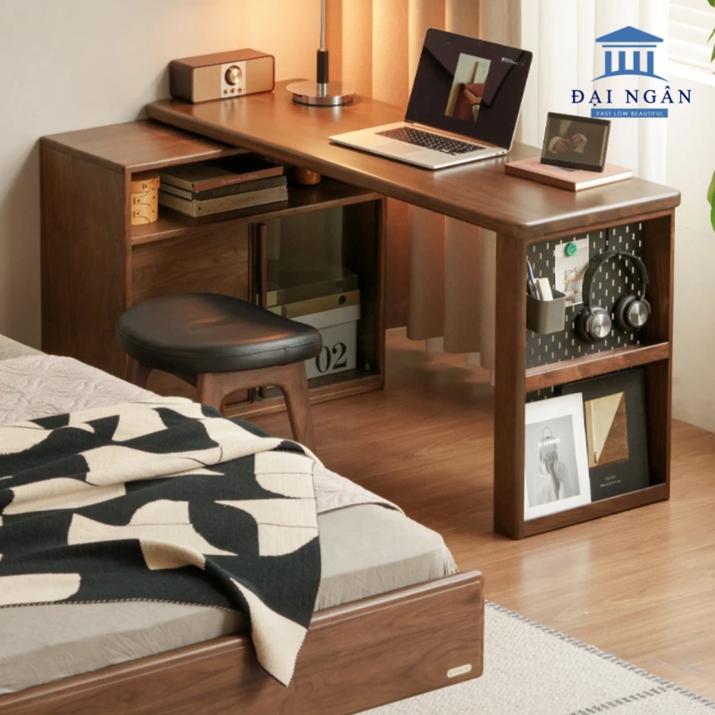 bàn học sinh gỗ sồi