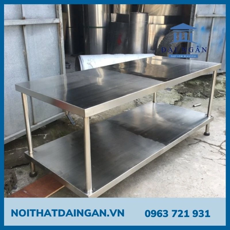 bàn inox bếp công nghiệp