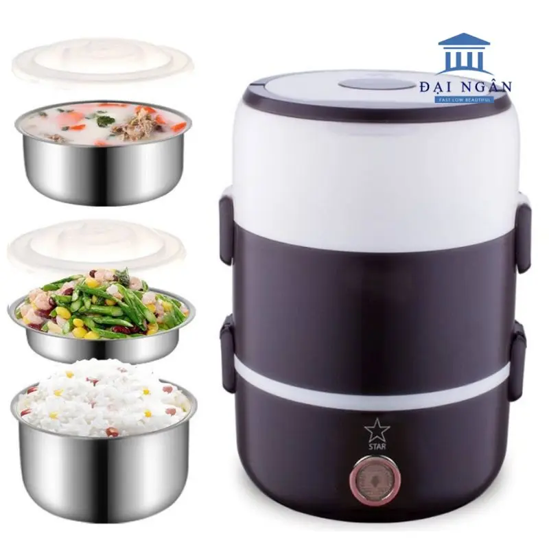 khay cơm giữ nhiệt