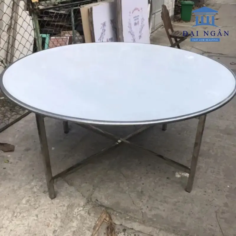 Hướng dẫn lựa chọn bàn tròn inox chân rời phù hợp 