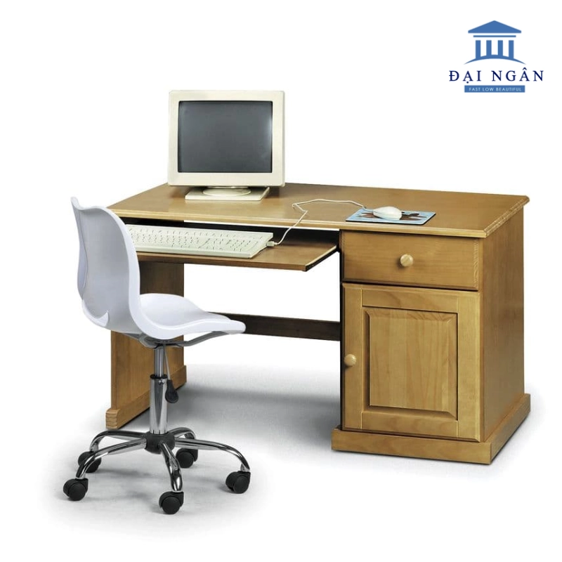 bàn học gỗ thông