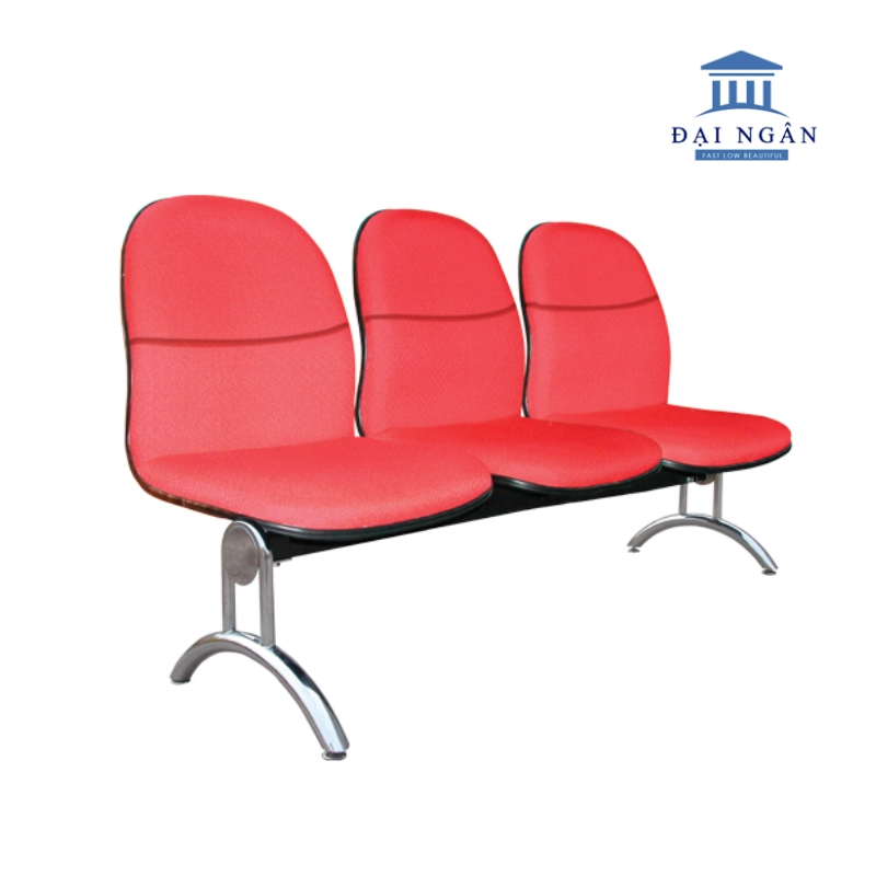 Ghế băng chờ PVC nhỏ gọn khung thép sơn tĩnh điện