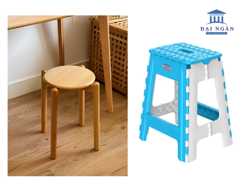 ghế đẩu xếp ghế đẩu xếp