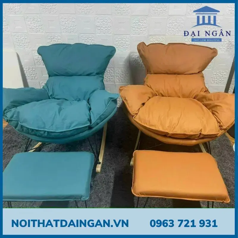 Ghế thư giãn bập bênh nhiều màu