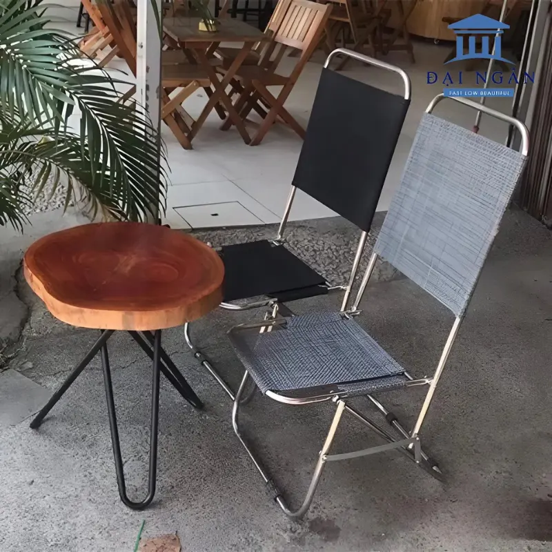 ghế vải xếp