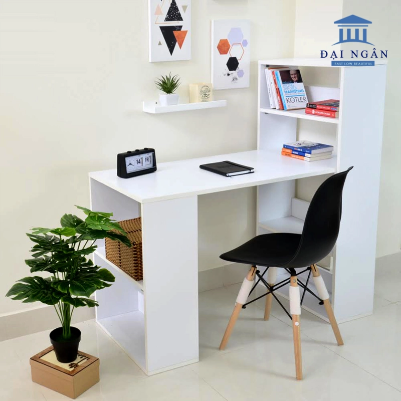 bàn học chống gù màu trắng bàn học chống gù màu trắng