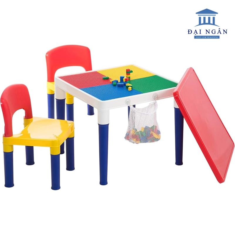 bộ bàn ghế lego cho bé