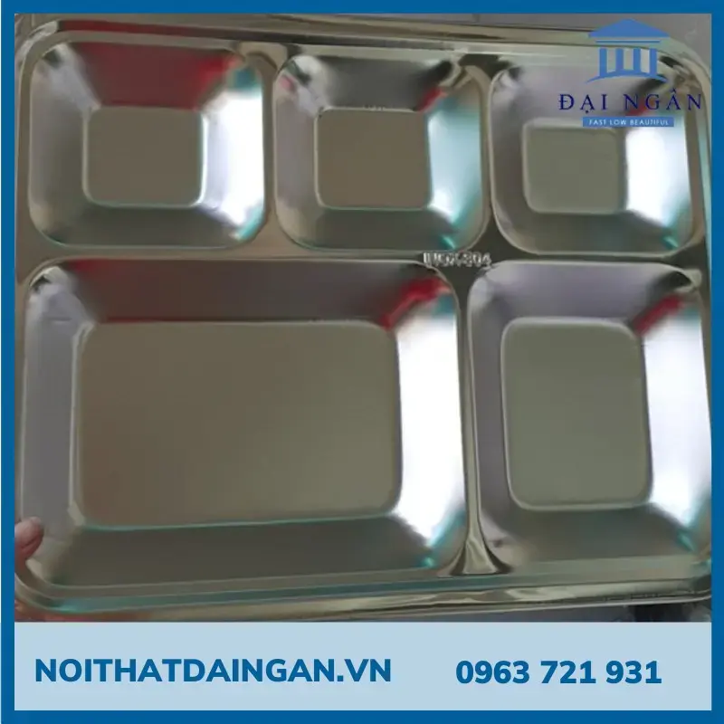 Khay inox to: khay inox size lớn cho nhà hàng, quán ăn